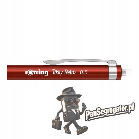 Ołówek 0,5 TIKKY RETRO RED 2202568 ROTRING