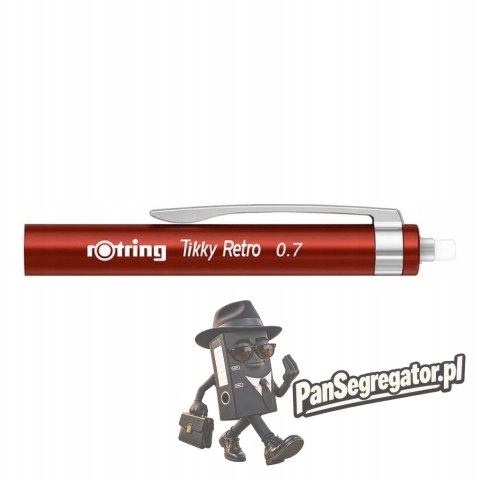 Ołówek 0,7 TIKKY RETRO RED 2202631 ROTRING