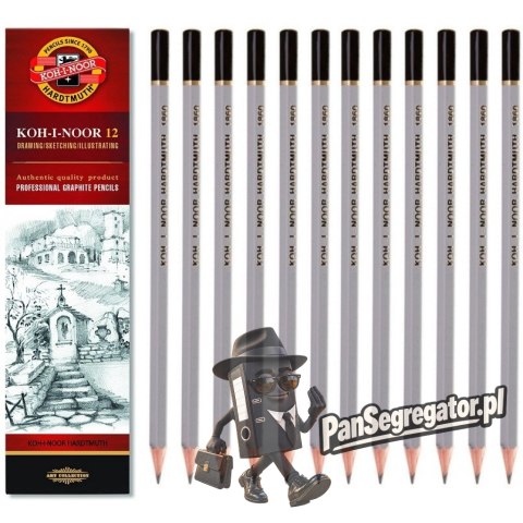 Ołówek 4B GOLDSTAR (12) 1860 KOH-I-NOOR