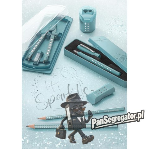 Ołówek JUMBO SPARKLE ocean metallic 111662 Faber-Castell