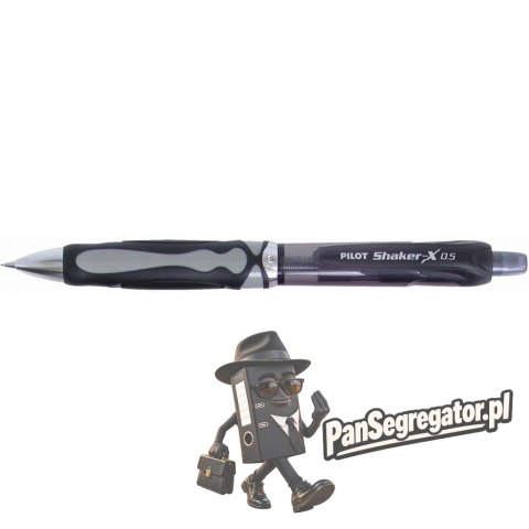 Ołówek SHAKER-X H-315 czarny # PILOT