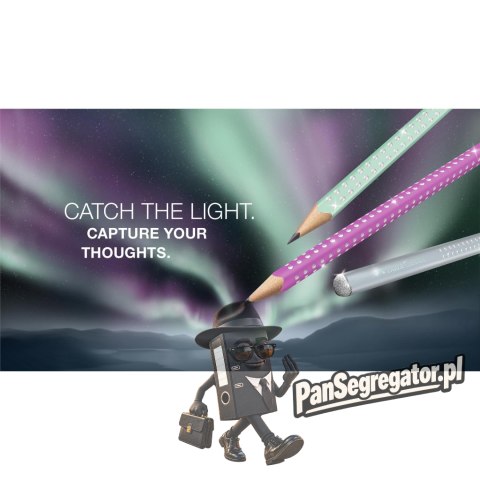Ołówek SPARKLE ELECTRIC FUCHSIA 118291 Faber-Castell