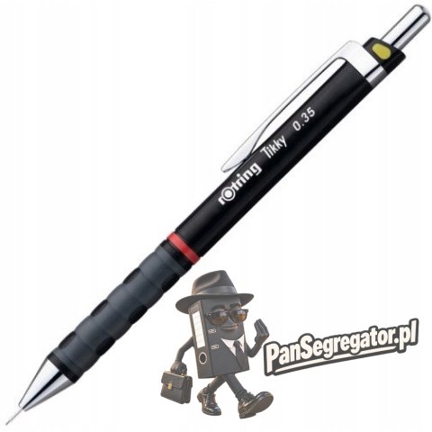Ołówek automatyczny 0,35mm czarny TIKKY III CC S1904694 ROTRING
