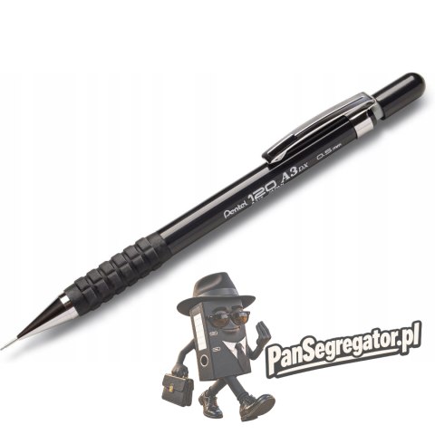 Ołówek automatyczny 0,5mm czarny A315-AX PENTEL