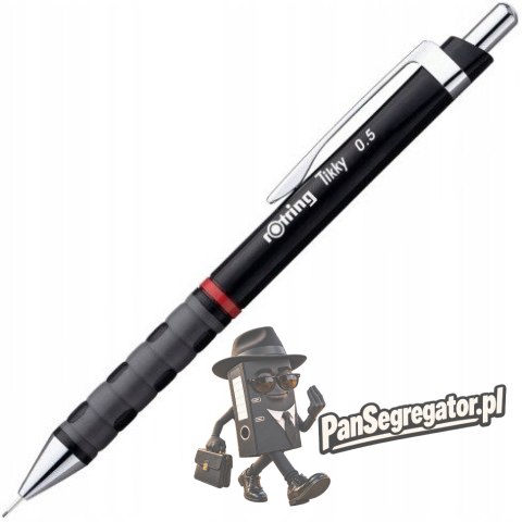 Ołówek automatyczny 0,5mm czarny TIKKY III S1904700 ROTRING