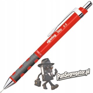 Ołówek automatyczny 0,5mm czerwony TIKKY III S1904699 ROTRING