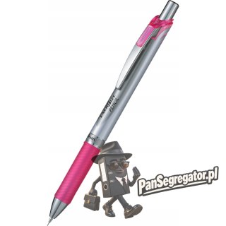 Ołówek automatyczny 0,5mm różowy Energize PL75 ergonomiczna obudowa PENTEL