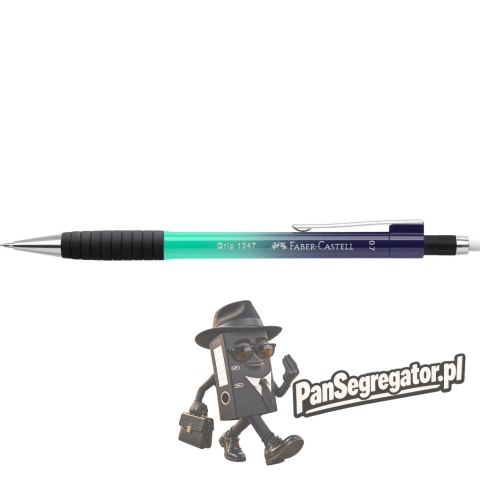 Ołówek automatyczny 0,7mm GRIP BUZZING BLUE 134702 Faber-Castell