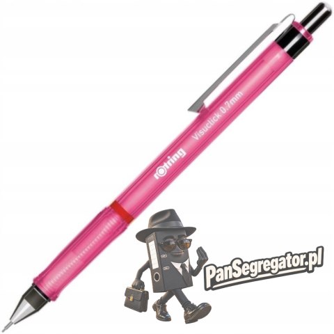 Ołówek automatyczny 0,7mm różowy VISUCLICK 2089094 ROTRING