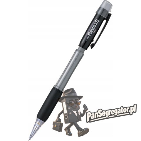 Ołówek automatyczny FIESTA 0.7mm AX-107/127A czarny PENTEL