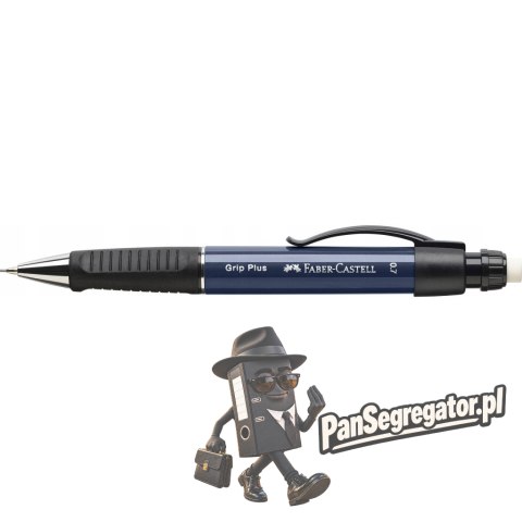 Ołówek automatyczny GRIP plus 1307 niebieski metalik 130732 FABER-CASTELL