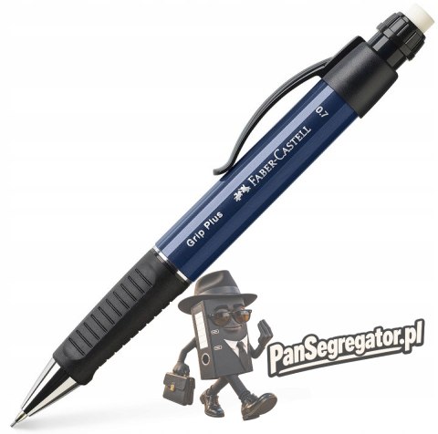 Ołówek automatyczny GRIP plus 1307 niebieski metalik 130732 FABER-CASTELL