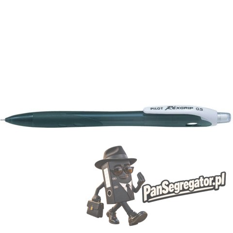 Ołówek automatyczny czarny REXGRIP BG HR G-10R-B-BG PILOT