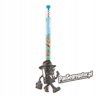 Ołówek do nauki pisania jumbo trójkątny 2B Corgi Team HA 3132 01CT-2B HAPPY COLOR