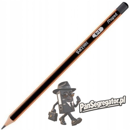 Ołówek drewniany Blackpeps B MAPED 850024