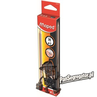 Ołówek drewniany Blackpeps H MAPED 850025