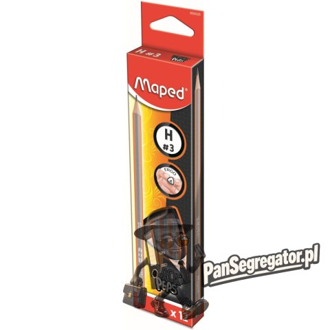 Ołówek drewniany Blackpeps H MAPED 850025