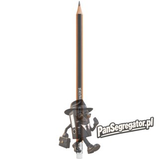 Ołówek drewniany z gumką BLACKPEPS HB MAPED 851721