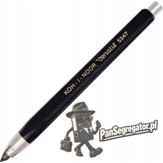 Ołówek mechaniczny 5,6 mm 12cm VERSATIL KUBUŚ czarny 5347 KOH-I-NOOR
