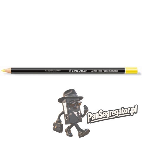 Ołówek na gł.pow.108 20-1 żółty wodoodporny STAEDTLER