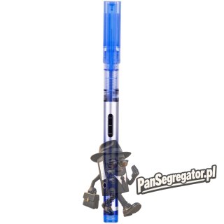 Pióro kulkowe 0,5mm THINK niebieskie EQ300BL DELI
