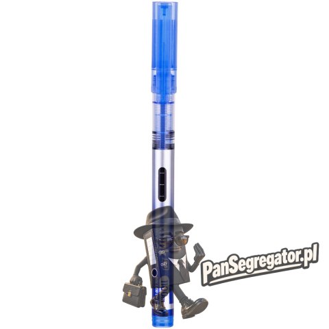 Pióro kulkowe 0,5mm THINK niebieskie EQ300BL DELI