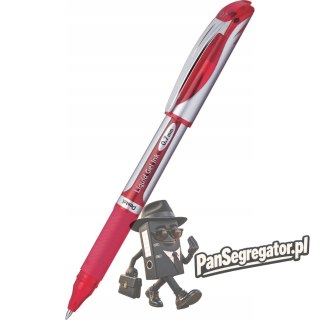 Pióro kulkowe ENERGEL BL57 czerwone PENTEL