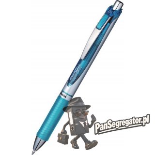 Pióro kulkowe ENERGEL BL77 błękitne 0,7mm PENTEL