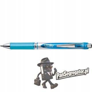 Pióro kulkowe ENERGEL BL77 błękitne 0,7mm PENTEL