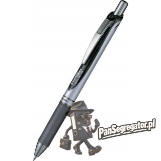 Pióro kulkowe ENERGEL BL77 czarne 0.7mm PENTEL