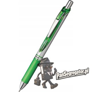 Pióro kulkowe ENERGEL BL77 limonkowe 0,7mm PENTEL