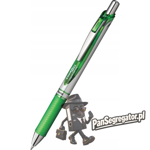 Pióro kulkowe ENERGEL BL77 limonkowe 0,7mm PENTEL