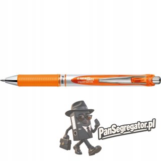 Pióro kulkowe ENERGEL BL77 pomarańczowe 0,7mm PENTEL