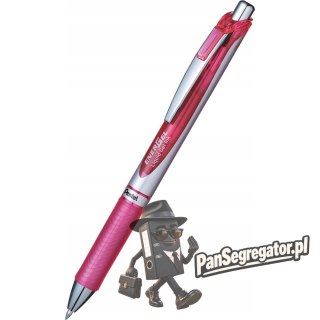 Pióro kulkowe ENERGEL BL77 różowe 0,7mm PENTEL