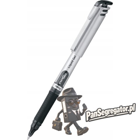 Pióro kulkowe EnerGel BL17 czarne 0.7mm PENTEL