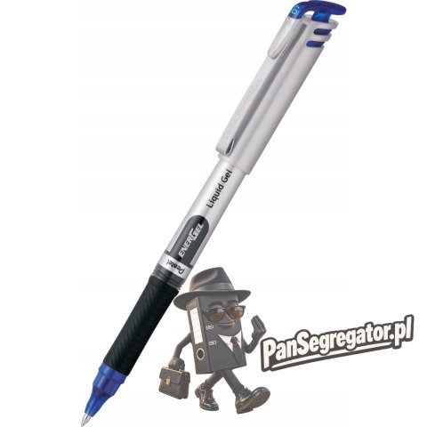 Pióro kulkowe EnerGel BL17 niebieskie 0.7mm PENTEL