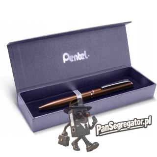 Pióro kulkowe EnerGel BL2007-EC brązowe PENTEL