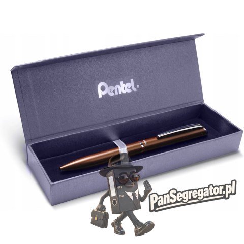Pióro kulkowe EnerGel BL2007-EC brązowe PENTEL