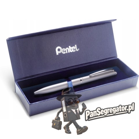 Pióro kulkowe EnerGel BL2007-ZC srebrne PENTEL