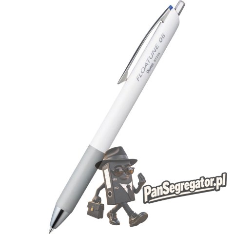 Pióro kulkowe FLOATUNE 0,8mm niebieskie BY208-CX PENTEL