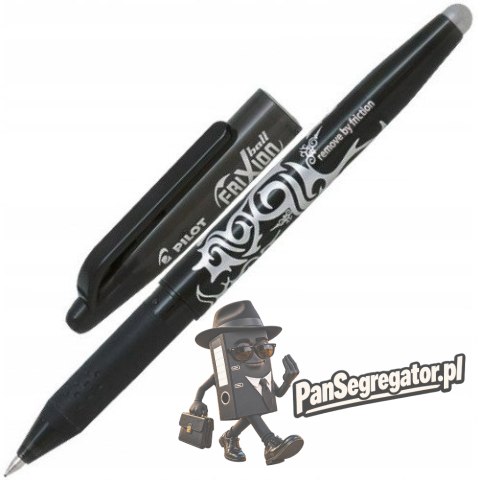 Pióro kulkowe FRIXION 0,7 czarne PIBL-FR7-B PILOT