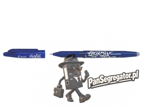 Pióro kulkowe FRIXION 0,7mm niebieskie zmazywalne do notatek PIBL-FR7-L PILOT