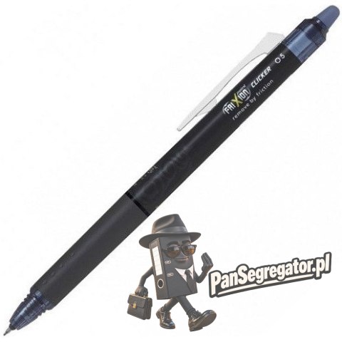 Pióro kulkowe FRIXION POINT CLICKER 0,5 granatowe PIBLRT-FRP5-BB PILOT