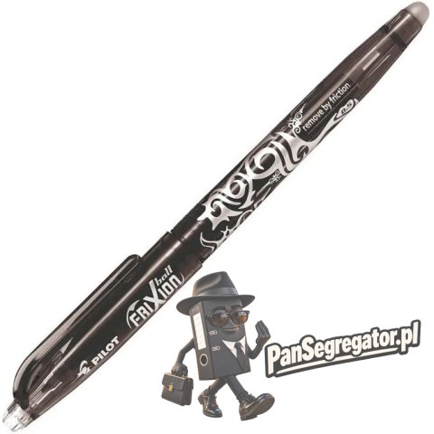 Pióro kulkowe PILOT FRIXION 0,5mm czarny BL-FR5-B