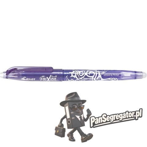 Pióro kulkowe PILOT FRIXION 0,5mm fioletowe BL-FR5-V