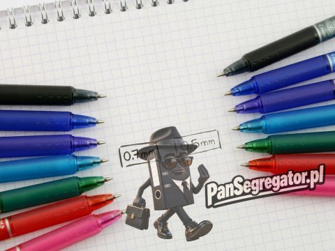 Pióro kulkowe PILOT FRIXION CLICKER fioletowe PIBLRT-FR7-V