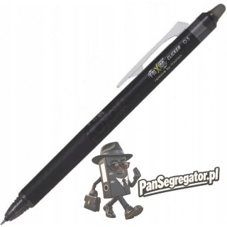 Pióro kulkowe Pilot clicker Frixion 0,5mm czarne BLRT-FR5-B