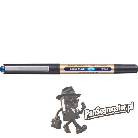 Pióro kulkowe UNI UB-150-10E ekologiczne niebieskie 1,0mm UNUB150E/NI