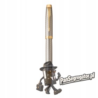 Pióro wieczne (F) IM PREMIUM warm grey GT 1931684 PARKER