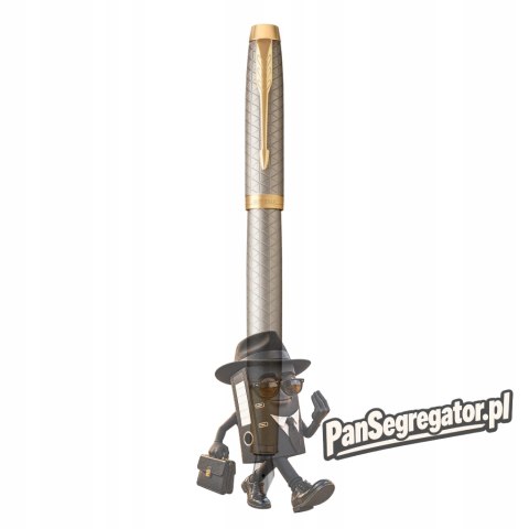 Pióro wieczne (F) IM PREMIUM warm grey GT 1931684 PARKER